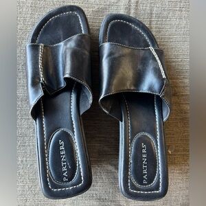 Women’s Black Slip-On Wedge